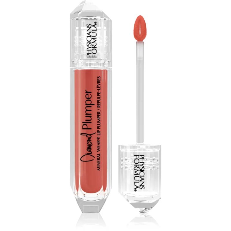 Physicians Formula Mineral Wear® Diamond Plumper гланц за обем на устните цвят Cushion Cut 5 мл.