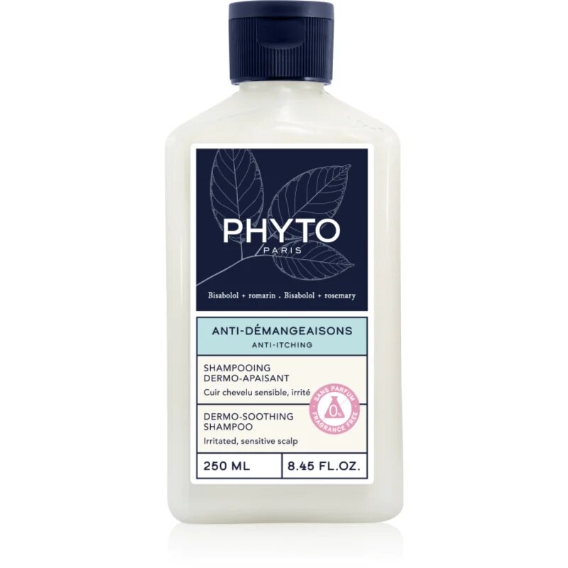Phyto Anti-Itching Dermo-Soothing Shampoo успокояващ шампоан за раздразнен скалп 250 мл.