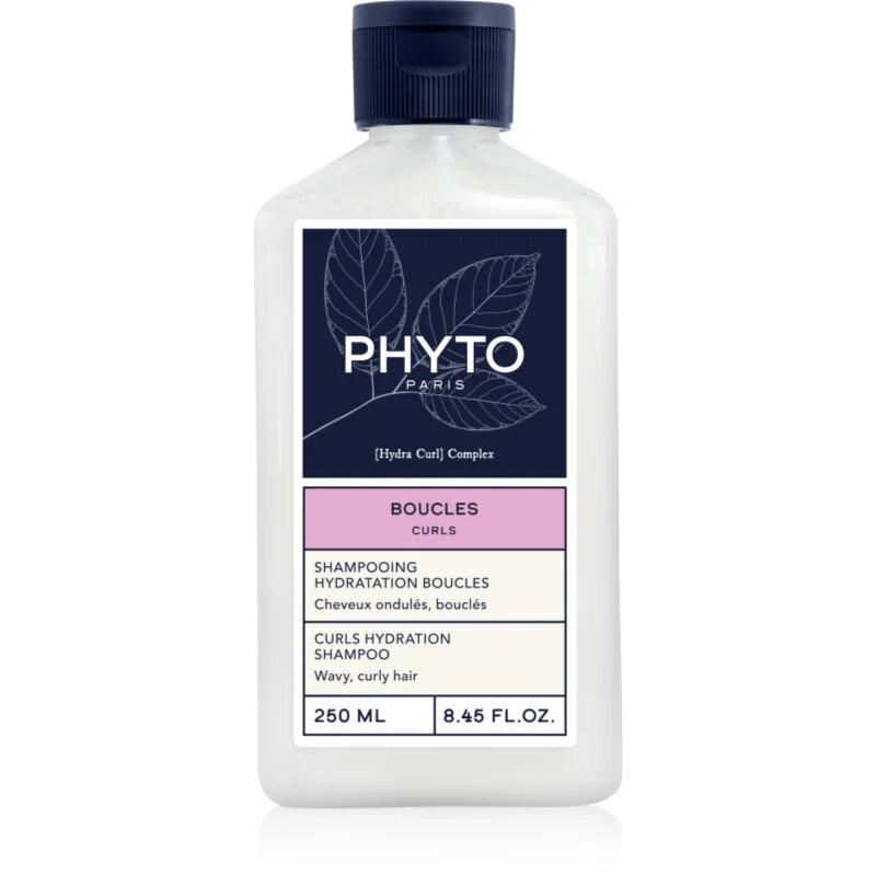Phyto Curls Hydratation Shampoo хидратиращ шампоан за чуплива и къдрава коса 250 мл.