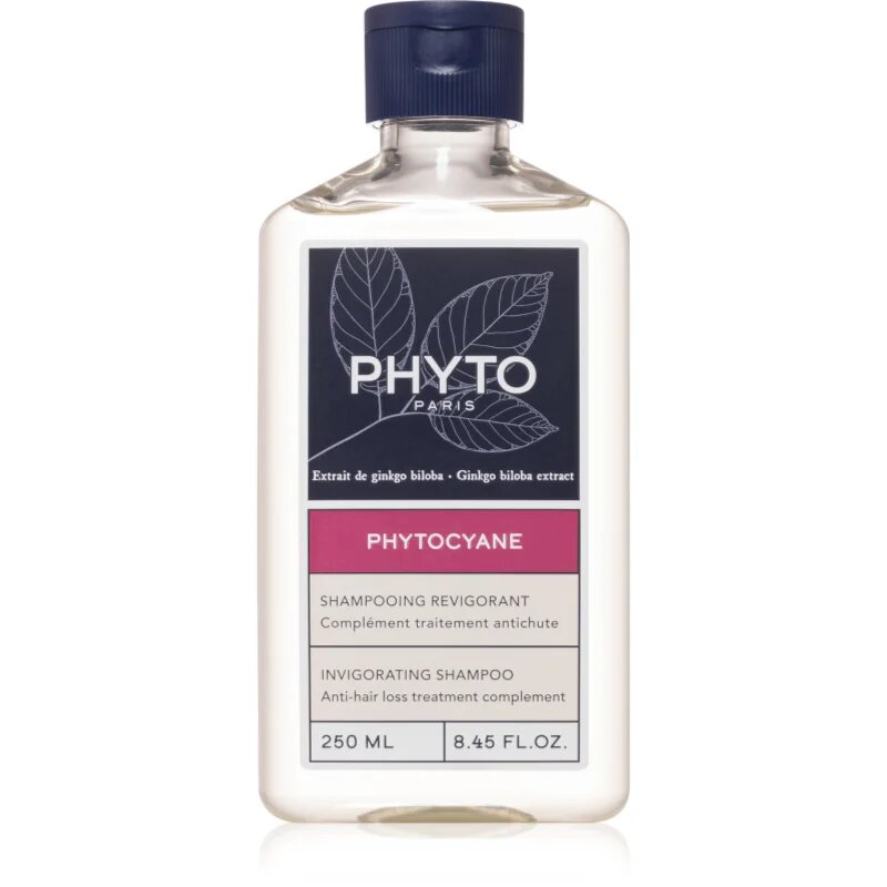 Phyto cyane Invigorating Shampoo активиращ шампоан против косопад 250 мл.
