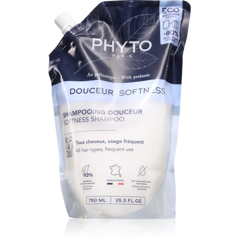 Phyto Douceur Softness Shampoo деликатен шампоан за ежедневна употреба за възобновяване на скалпа 750 мл.