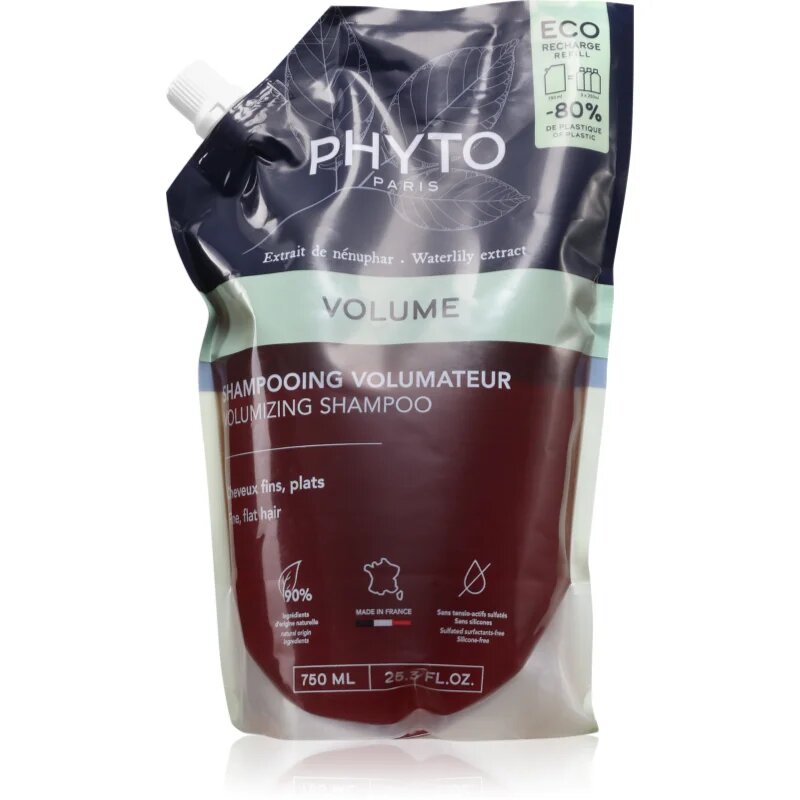 Phyto Volume Volumizing Shampoo шампоан за тънка коса за обем в корените 750 мл.