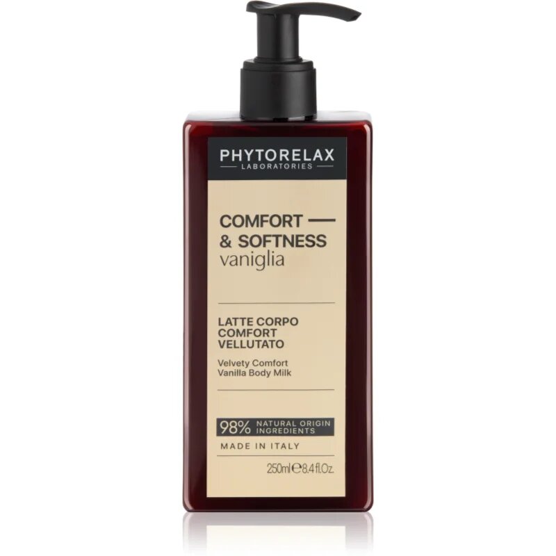 Phytorelax Laboratories Comfort & Softness Vanilla кадифен лосион за тяло 250 мл.