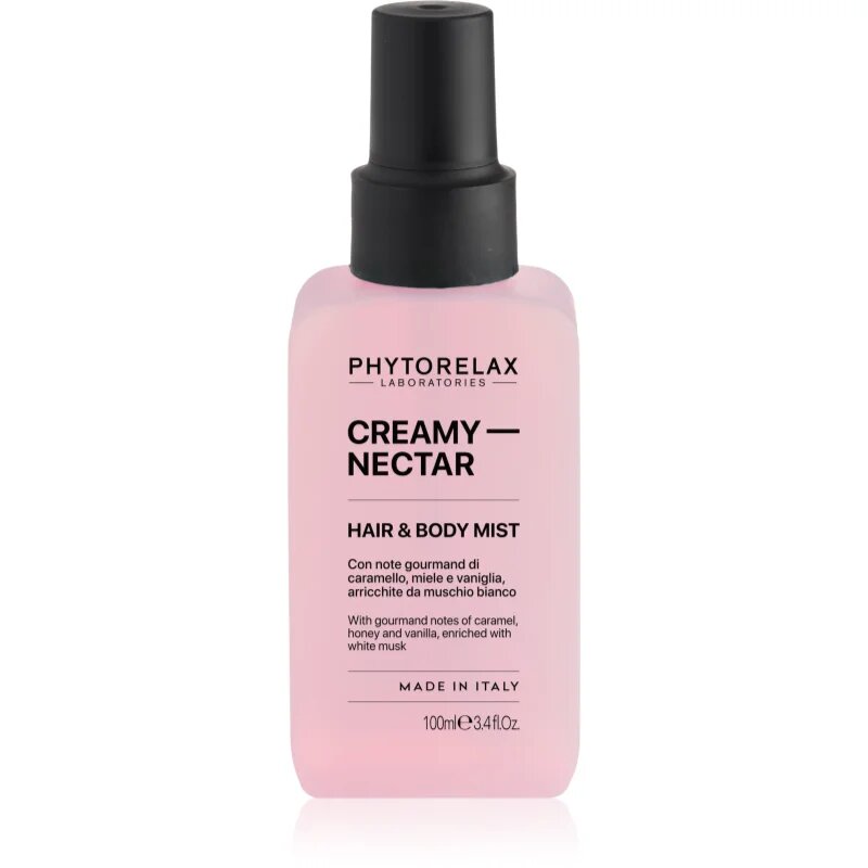 Phytorelax Laboratories Creamy Nectar парфюмна мъгла за тяло и коса за жени 100 мл.