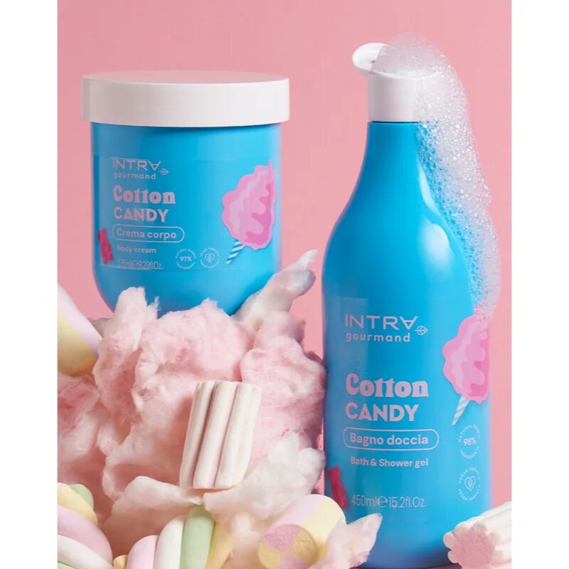 Phytorelax Laboratories Intra Gourmand Cotton Candy хидратиращ лосион за тяло 275 мл.