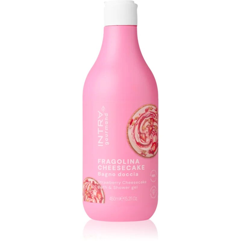 Phytorelax Laboratories Intra Gourmand Strawberry Cheesecake Гел за душ и вана 450 мл.
