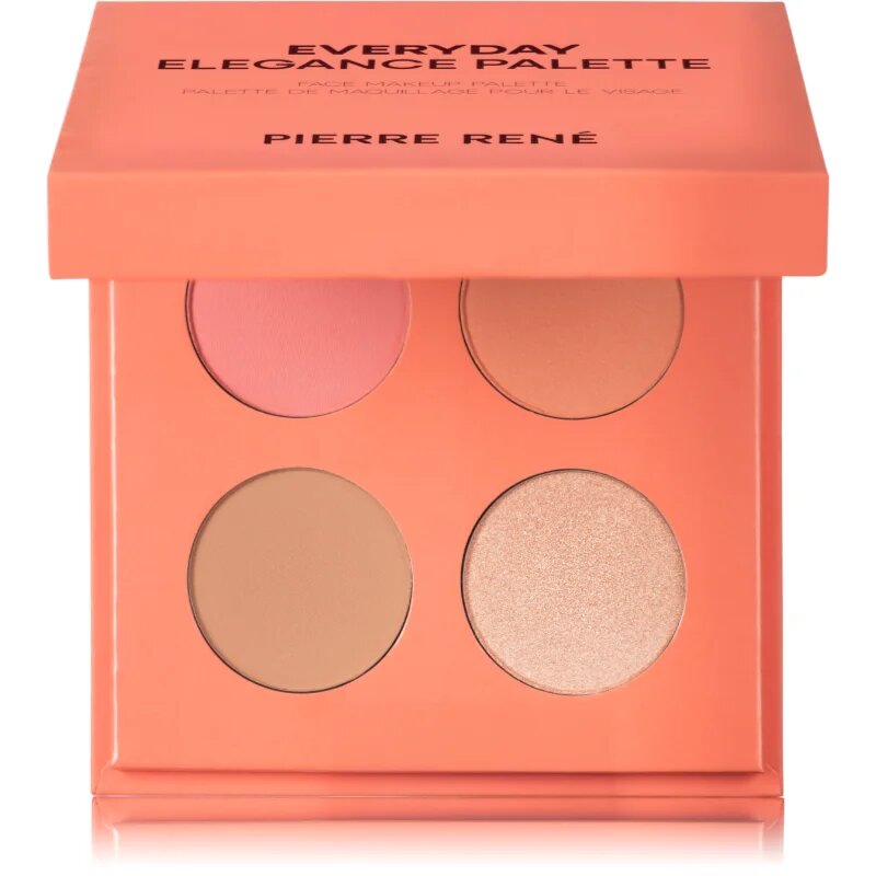 Pierre René Everyday Elegance Palette палитра сенки за очи цвят Coral 1 бр.