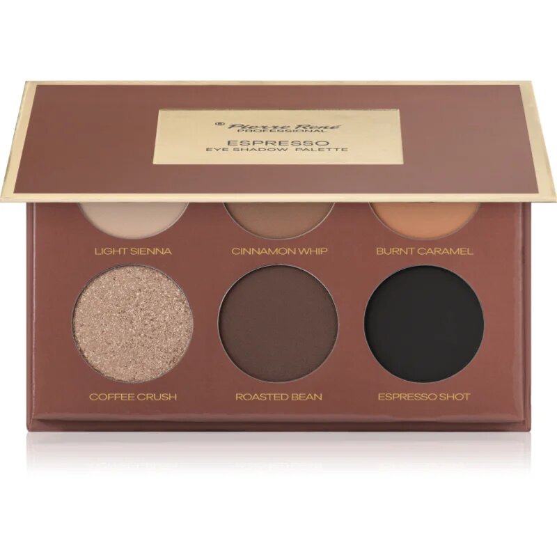 Pierre René Mocha Mousse палитра сенки за очи цвят Espresso 6x1.3 гр.