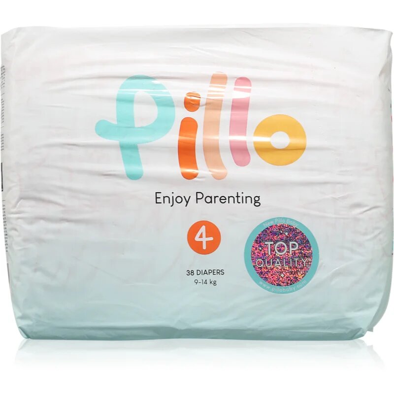Pillo Premium Maxi Size 4 еднократни пелени 9-12 kg 38 бр.