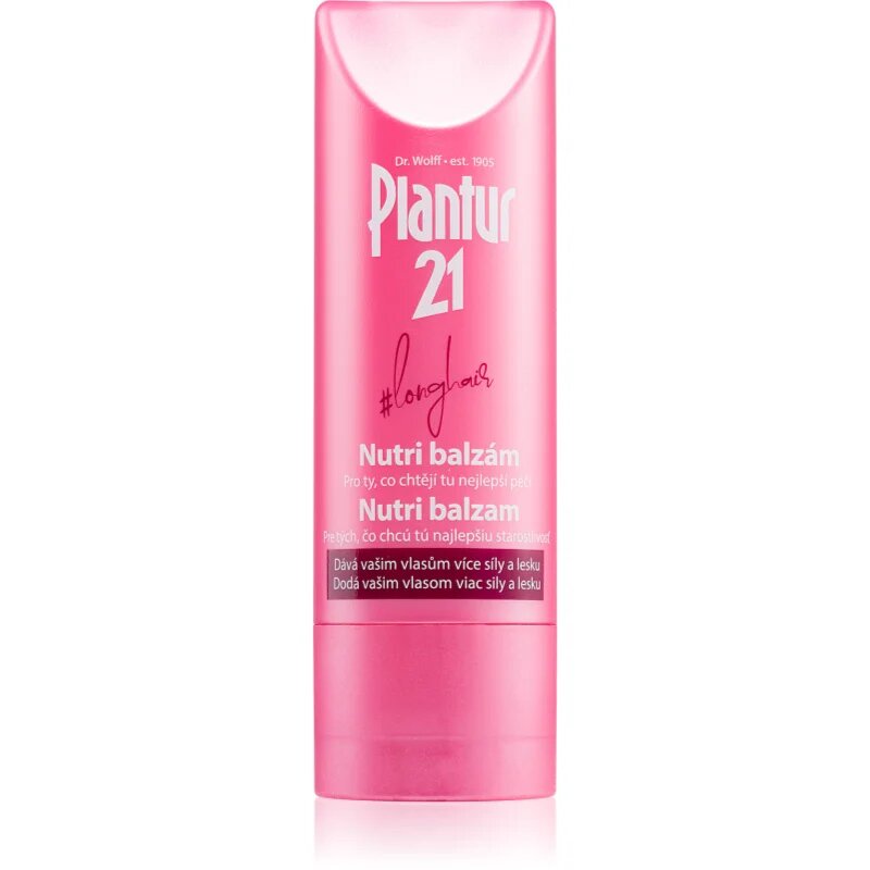 Plantur 21 #longhair балсам с кофеин за растеж на косата и укрепване от корените 175 мл.