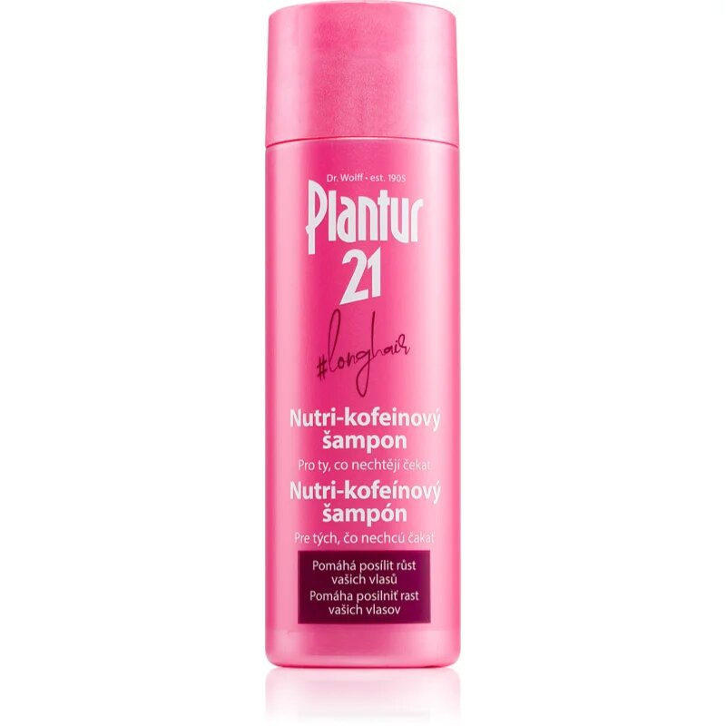 Plantur 21 #longhair нутри-кофеинов шампоан за растеж на косата и укрепване от корените 200 мл.