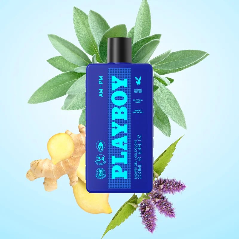 Playboy AM - PM душ гел 3 в 1 за мъже 250 мл.