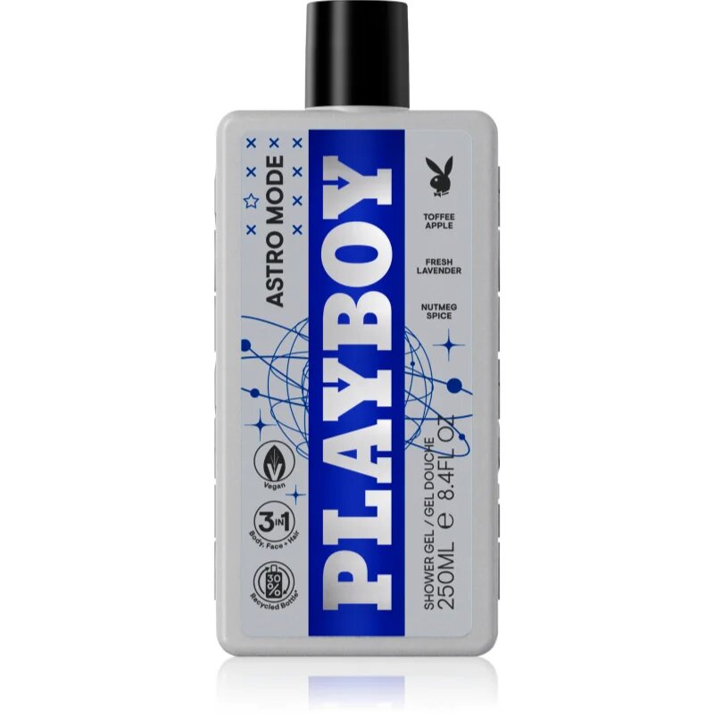 Playboy Astro Mode душ гел 3 в 1 за мъже 250 мл.