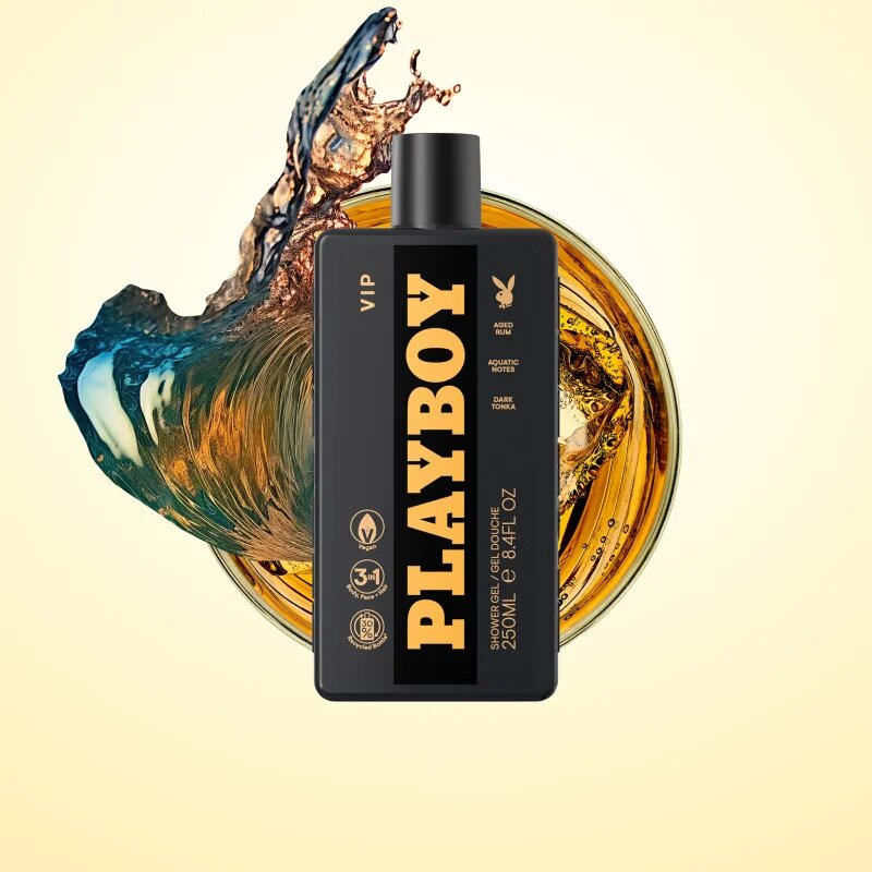 Playboy VIP душ гел 3 в 1 за мъже 250 мл.