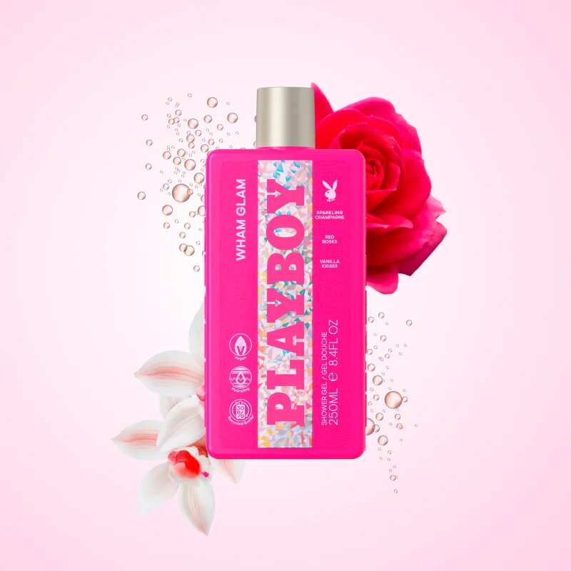 Playboy Wham Glam душ гел за жени 250 мл.