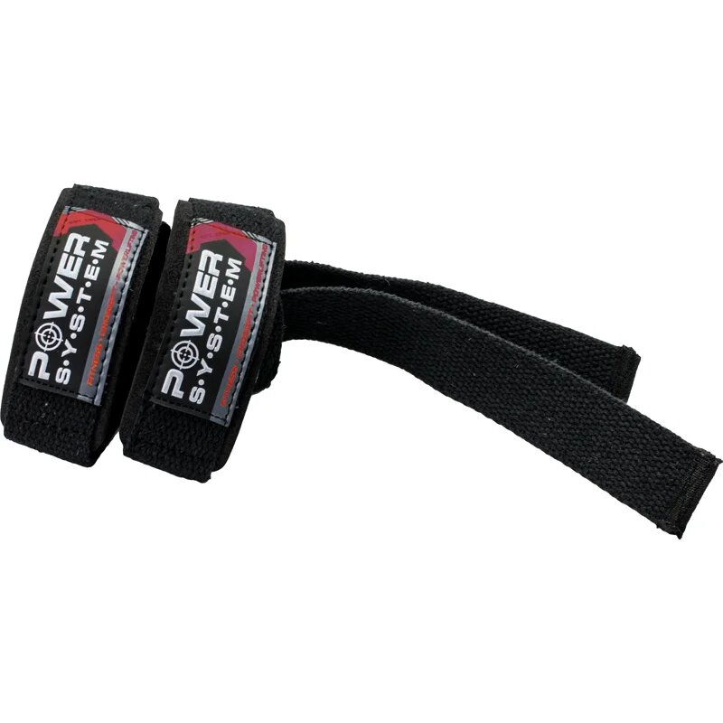 Power System Power Straps фитнес фитили боя Black & Red 2 бр.