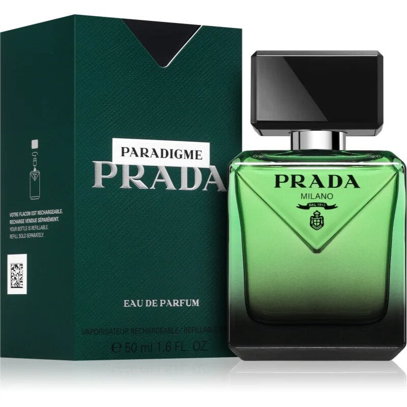 Prada Paradigme парфюмна вода сменяема за мъже 50 мл.