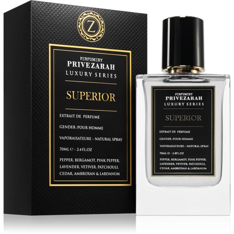 Prive Zarah Superior парфюмен екстракт за мъже 70 мл.
