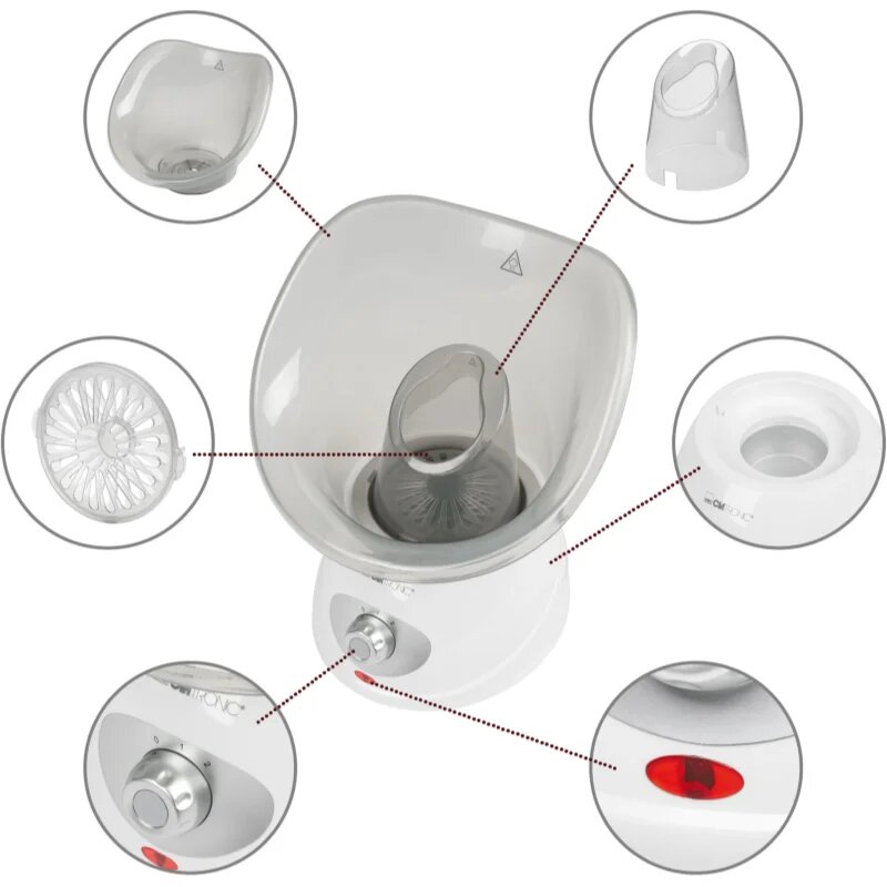 ProfiCare Clatronic GS 3656 сауна за лице 1 бр.