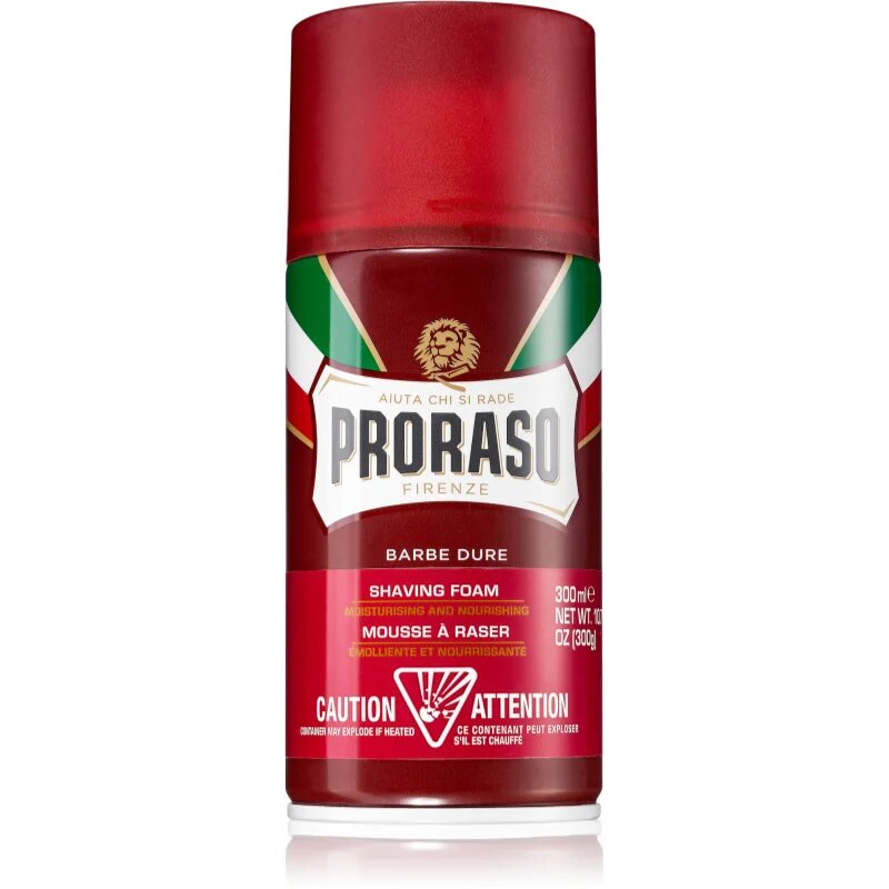 Proraso Coarse Beards пяна за бръснене с подхранващ ефект 300 мл.