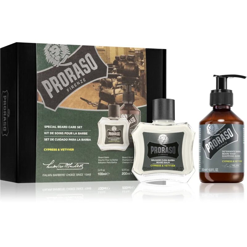 Proraso Cypress & Vetyver подаръчен комплект за мъже