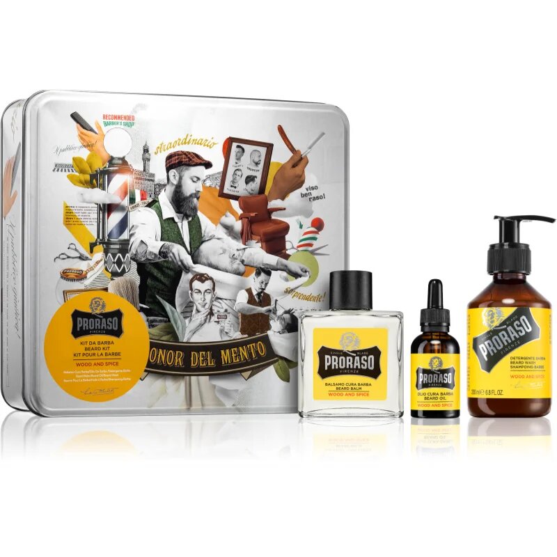 Proraso Wood and Spice комплект за брадата