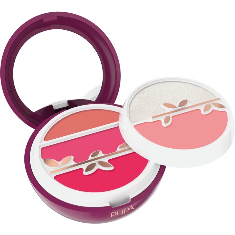 PUPA Milano All You Need Is Owl Owl палитра с грим за очи и устни повече нюанси VIOLET 1 бр.