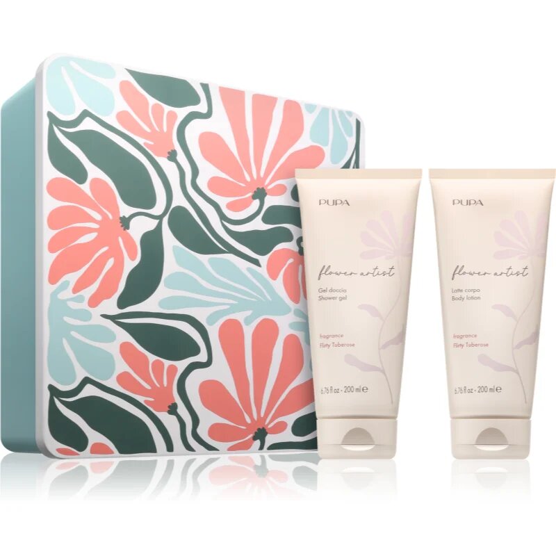 PUPA Milano Flower Artist Kit подаръчен комплект за тяло с аромат Flirty Tuberose