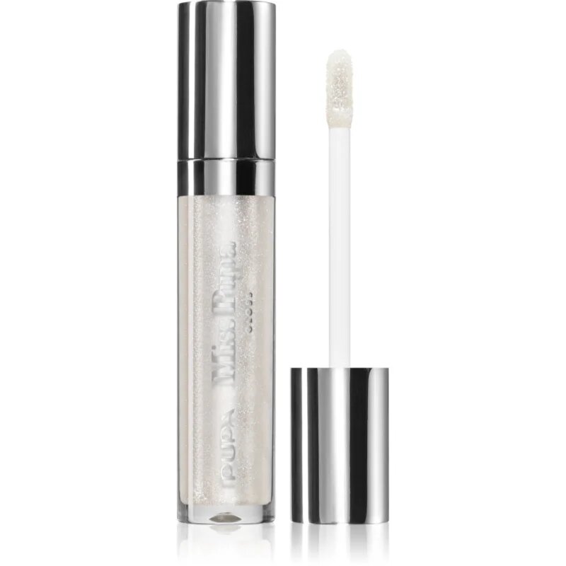 PUPA Milano Miss Pupa блясък за устни цвят 101 - Pearly Clear 5 мл.