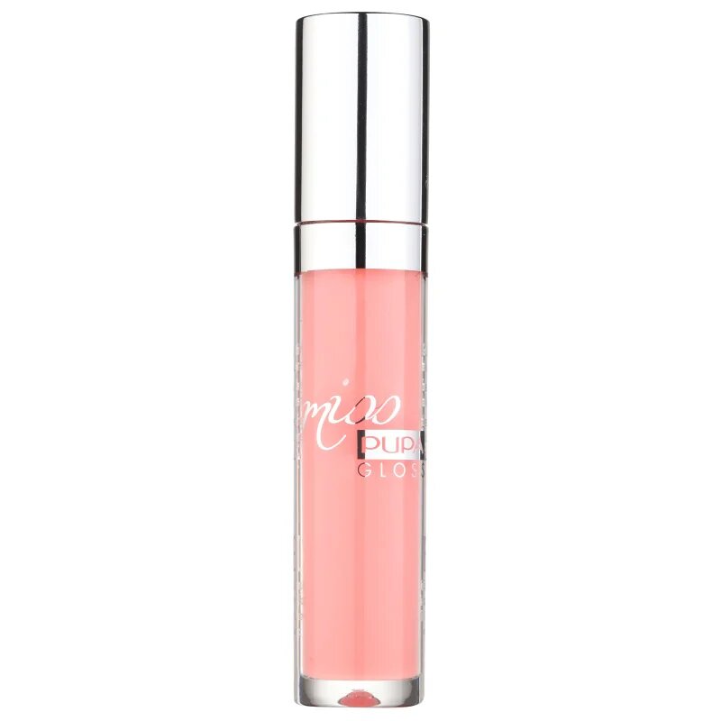 PUPA Milano Miss Pupa блясък за устни цвят 201Tender Apricot 5 мл.