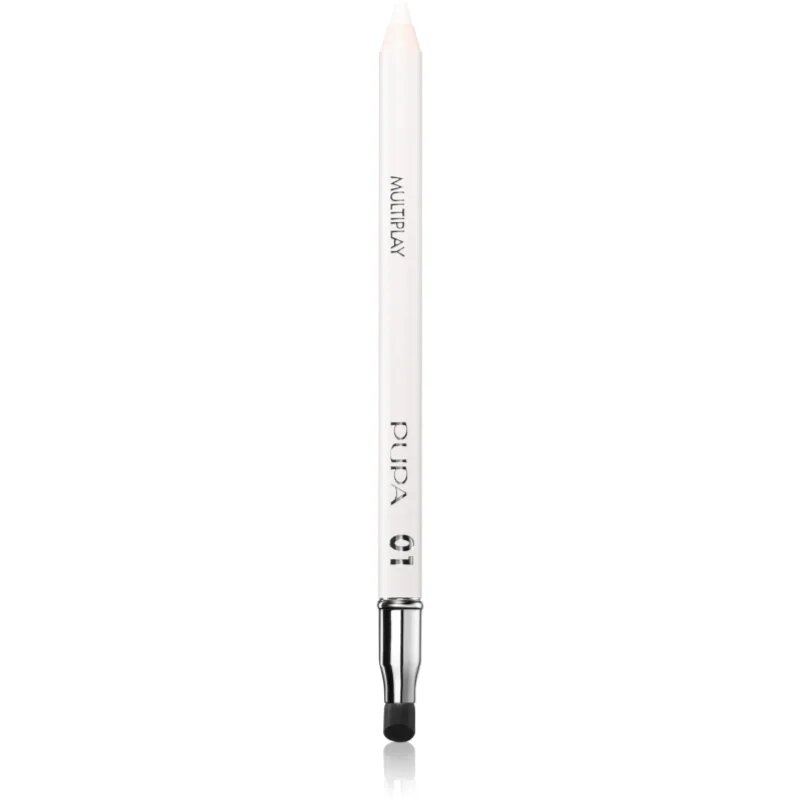 PUPA Milano Multiplay Triple-Purpose дълготраен молив за очи 01 Icy White 1.2 гр.