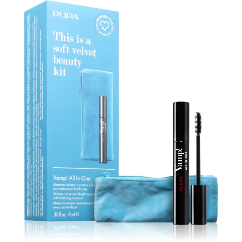 PUPA Milano Vamp! All In One спирала за обем дължина и разделяне цвят Black
