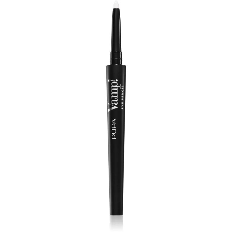 PUPA Milano Vamp! Eye Pencil водоустойчив молив за очи 2 в 1 цвят 405 White Snow 0.35 гр.