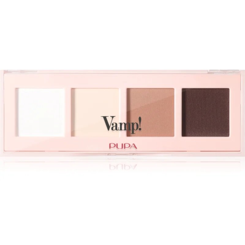 PUPA Milano Vamp! Eyeshadow Palette палитра сенки за очи 001 Natural Matt 5.2 гр.
