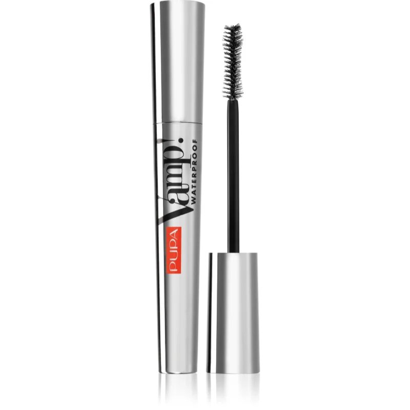 PUPA Milano Vamp! Waterproof водоустойчива спирала за обем и извиване на мигли цвят 001 Black 9 мл.
