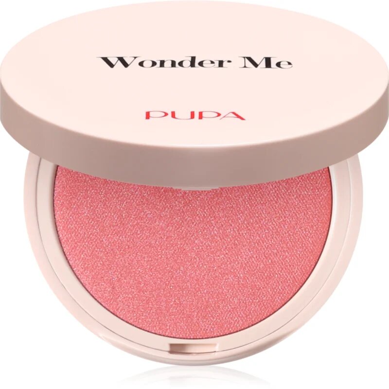 PUPA Milano Wonder Me Natural Effect Blush компактен руж за естествен вид цвят 002 Hug Me - Glow 4 гр.