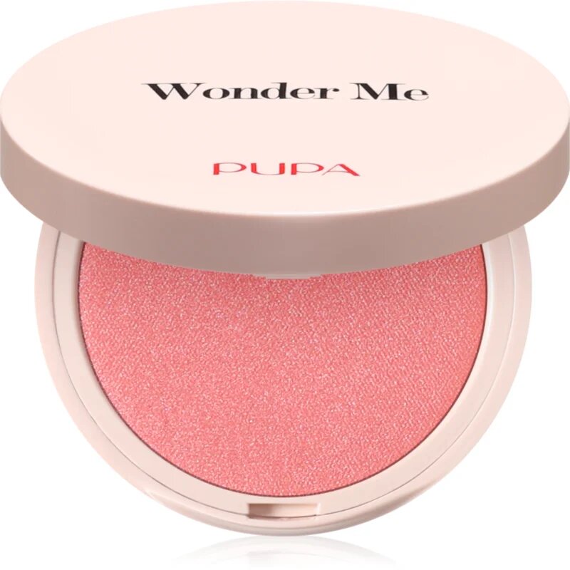 PUPA Milano Wonder Me Natural Effect Blush компактен руж за естествен вид цвят 007 Good Vibes - Matt 4 гр.