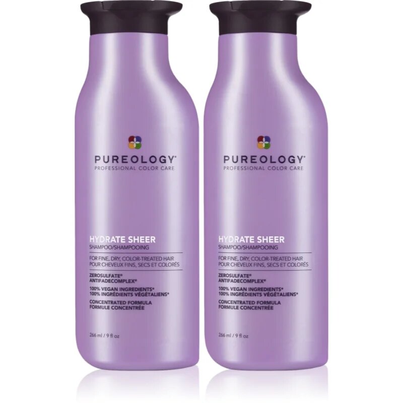 Pureology Hydrate Sheer shampoo Duopack комплект