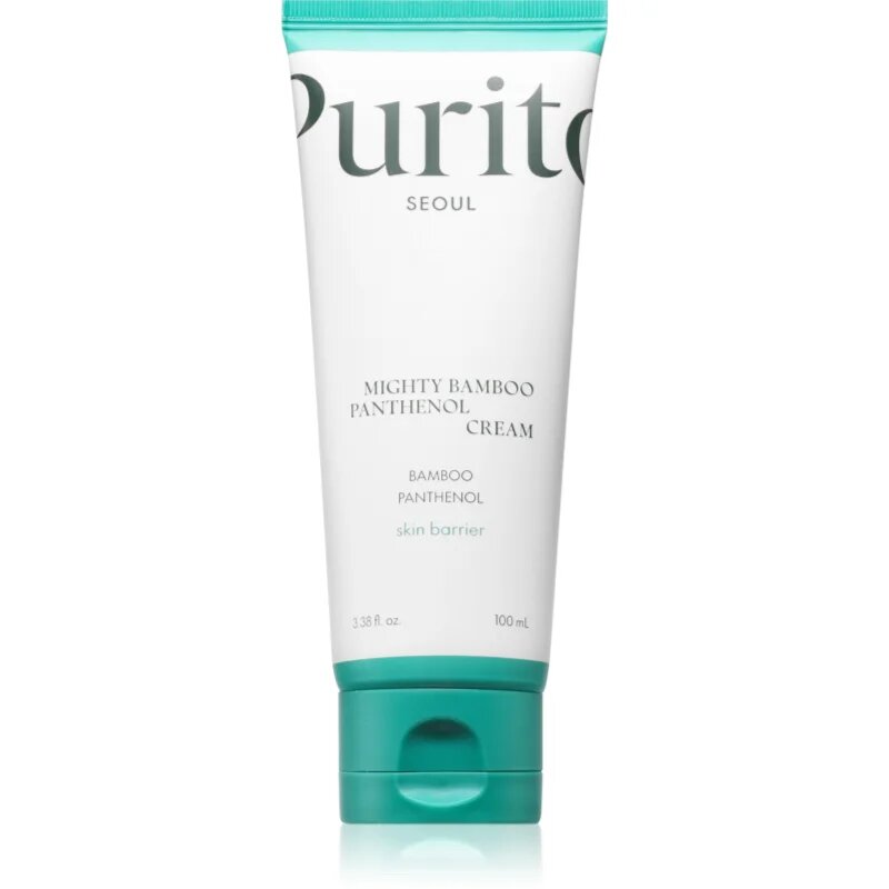 Purito Mighty Bamboo Panthenol Cream интензивен регенериращ крем възстановяващ кожната бариера 100 мл.