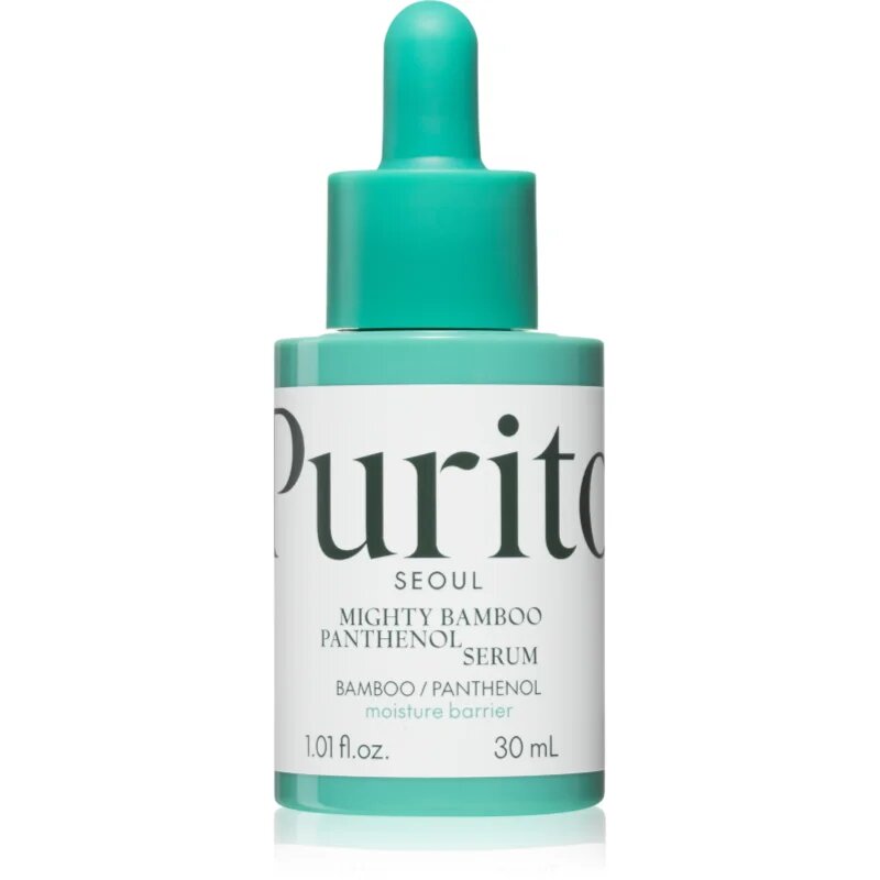 Purito Mighty Bamboo Panthenol Serum интензивно регенериращ серум възстановяващ кожната бариера 30 мл.