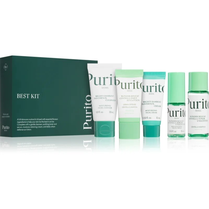 Purito Seoul Best Kit комплект за пътуване за регенериране на кожата