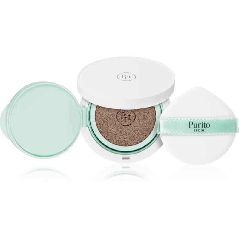 Purito Wonder Releaf Centella BB Cushion компактен ВВ крем SPF 30 цвят 21 Light Beige 15 гр.