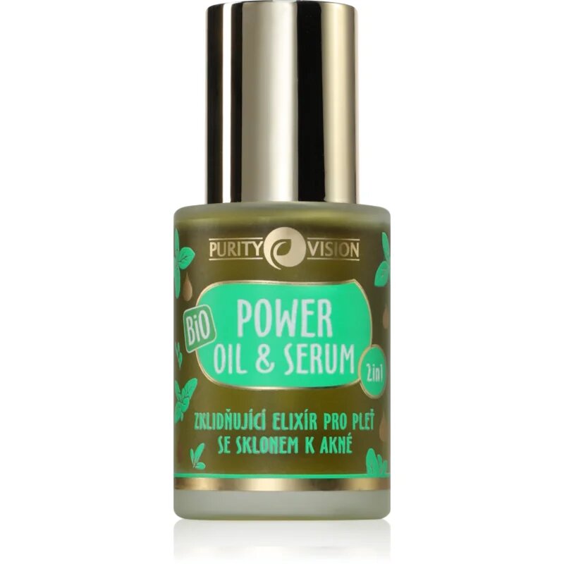Purity Vision BIO Power Oil & Serum олио за лице за чувствителна кожа на лицето 30 мл.