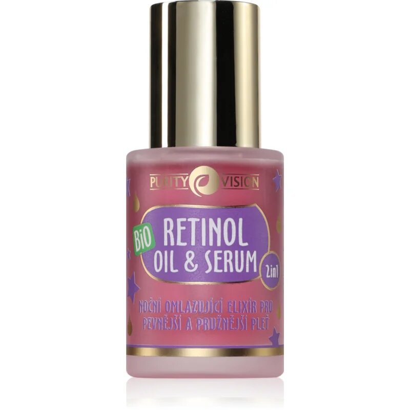 Purity Vision BIO Retinol Oil & Serum олио за лице против бръчки 30 мл.