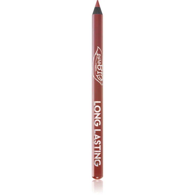 puroBIO Cosmetics Long Lasting дълготраен молив за устни цвят 008L Warm Nude 11 гр.