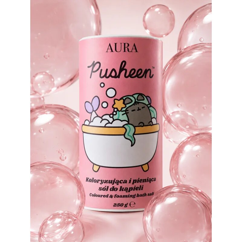 Pusheen Aura сол за баня 250 гр.
