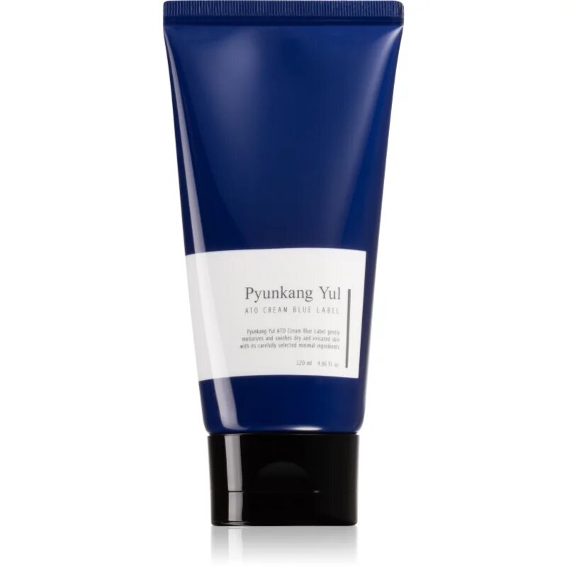 Pyunkang Yul ATO Cream Blue Label успокояващ крем за суха и раздразнена кожа 120 мл.