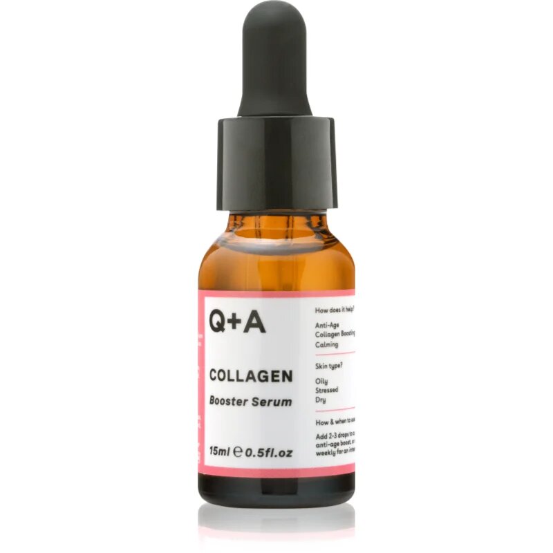 Q+A Collagen серум за лице с колаген 15 мл.