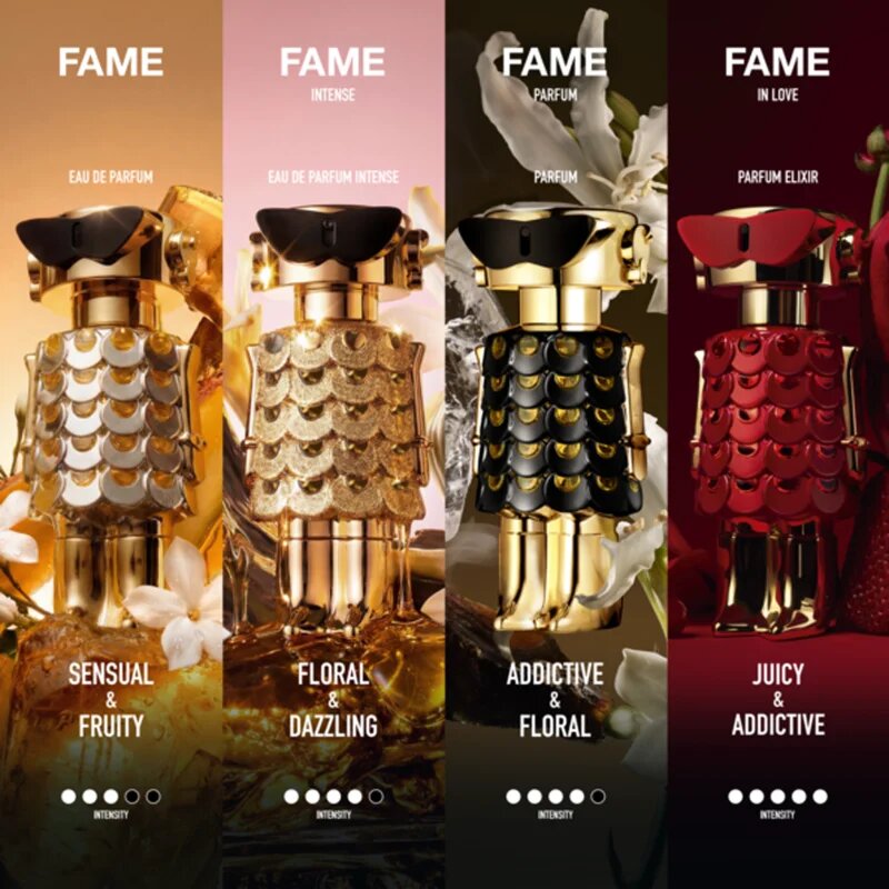 Rabanne Fame Intense парфюмна вода пълнител за жени 200 мл.