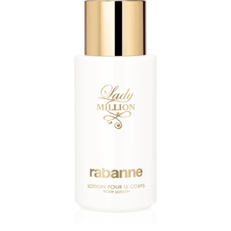 Rabanne Lady Million тоалетно мляко за тяло за жени 200 мл.